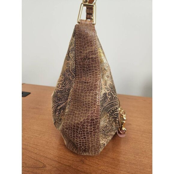 Debbie Brooks, as seen in Shark Tank, brown and gold Shimmer floral design with - Picture 4 of 12